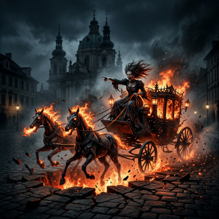 Prokletí kněžny Drahomíry a ohnivá propast na Pohořelci