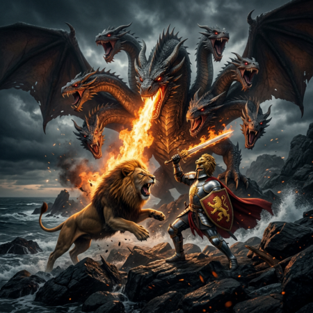 Rytíř Bruncvík a jeho věrný lev