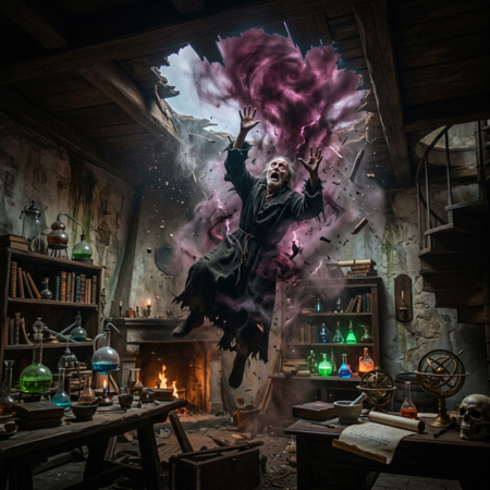 Krutá daň krále kouzelníků ve Faustově domě