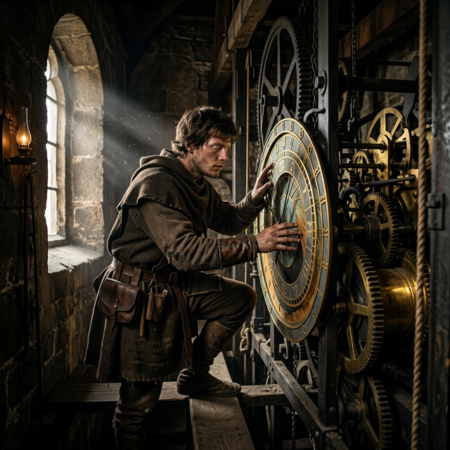 Starý orloj a slepý mládenec