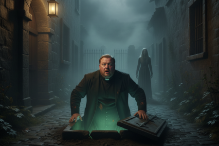 Kaplan vstávající z hrobu