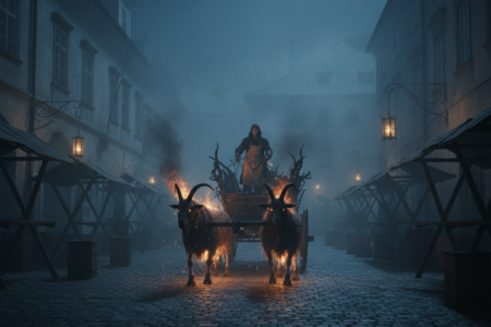 Spřežení ohnivých kozlů na Kozím plácku