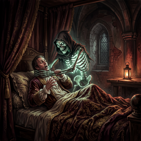 Škrtící kostlivec na Strahově