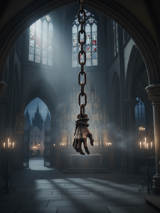 Ruka zloděje z kostela sv. Jakuba