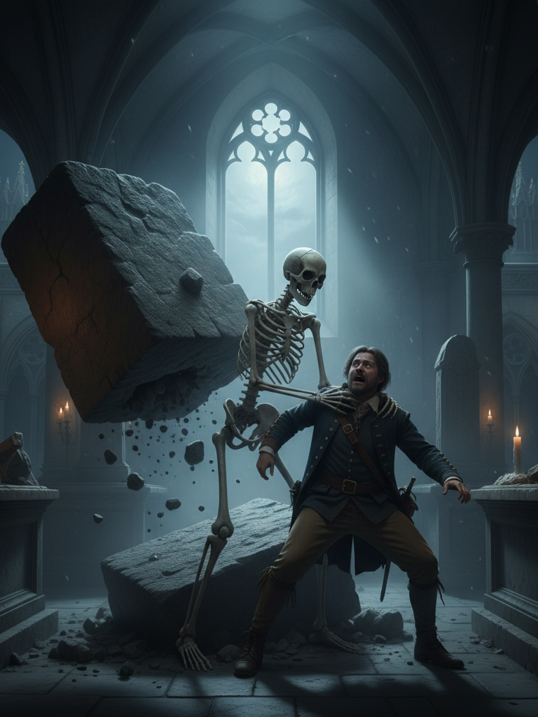 Škrtící kostlivec