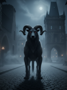 Tvor napůl pes napůl beran