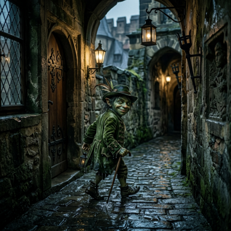 Paklt – vodník, který si oblíbil hradní zdi