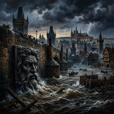 Bradáč – kamenná tvář, která varovala před povodněmi