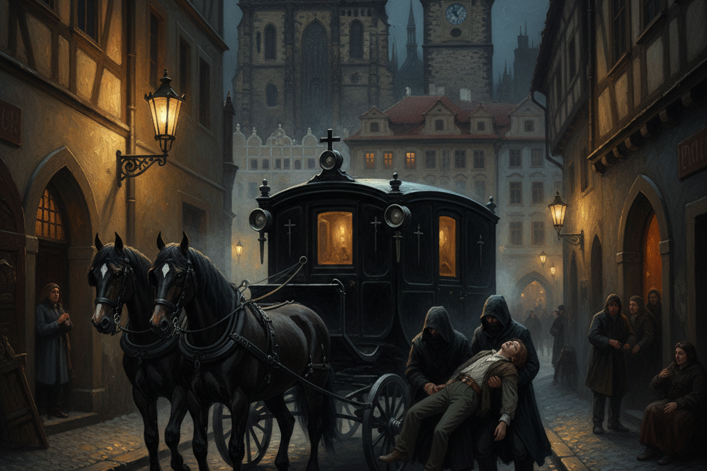 Mrazivý šepot městských legend: Příběh černé sanitky