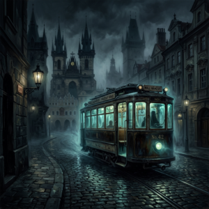 Přízračná tramvaj v pražských ulicích