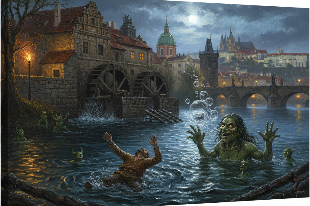 Tajemství Vltavy u Šítkovských mlýnů: Legenda o Hastrmanovi